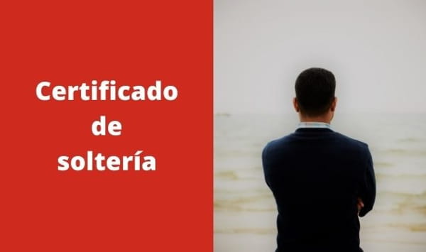 Certificado de no matrimonio Certificado de soltería