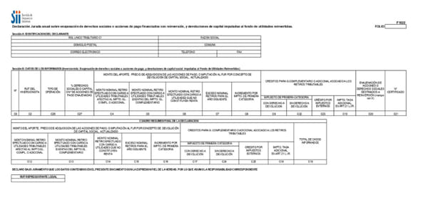 Declaración jurada 1835 de arriendo
