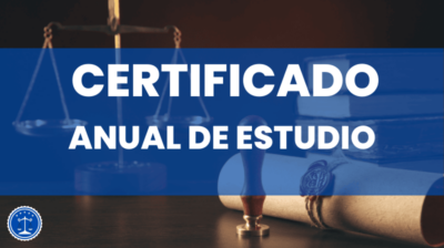 Certificado anual de estudios