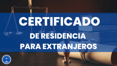 Certificado de residencia para extranjeros