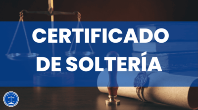 Certificado de soltería