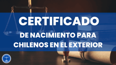 Certificado para chilenos en el exterior