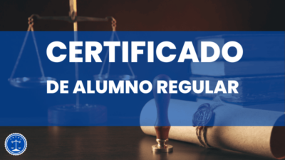 Certificado de alumno regular