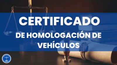 Certificado de homologación de vehículos