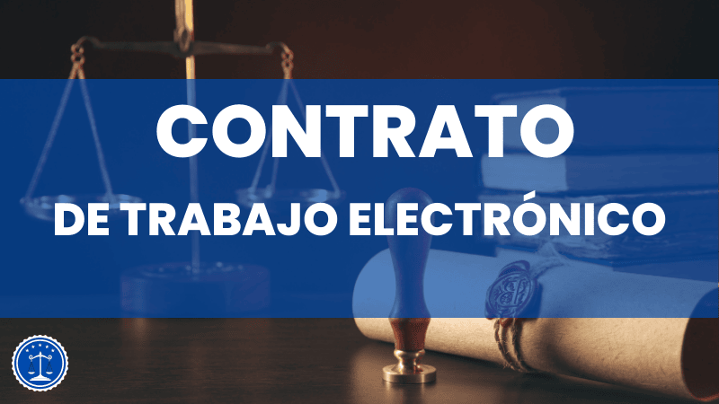 Contrato de trabajo electrónico